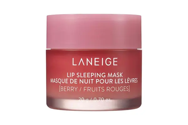  LANEIGE Lip Sleeping Mask - Berry: Nourish & Hydrate with Vitamin C, Antioxidants, 0.7 oz.