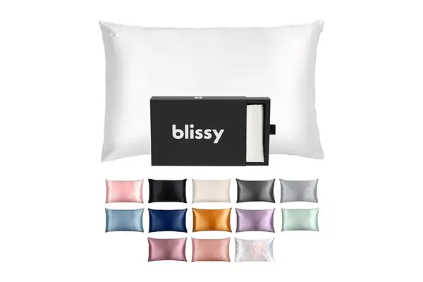Blissy Silk Pillowcase - 100% Pure Mulberry Silk