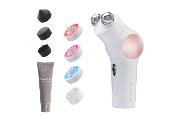  TheraFace PRO Microcurrent Facial Device - 8-in-1 Compact Face Massager,