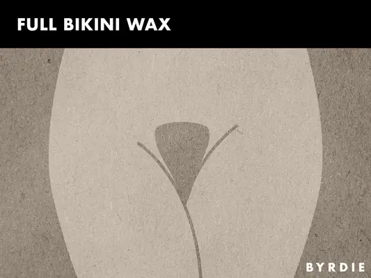 Full Bikini Wax Illustration