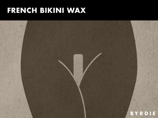 French Bikini Wax Illustration