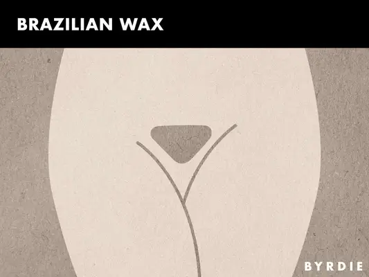 Brazilian Wax Illustration