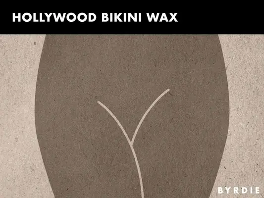 Hollywood Bikini Wax Illustration