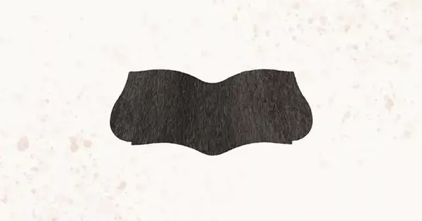 pore strip against white and pink background