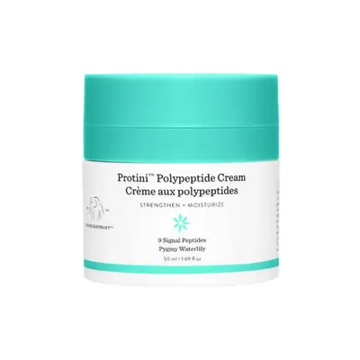 drunk elephant protini moisturizer on white background