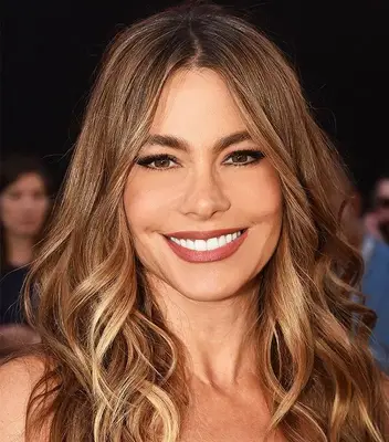 sofia vergara with long curls