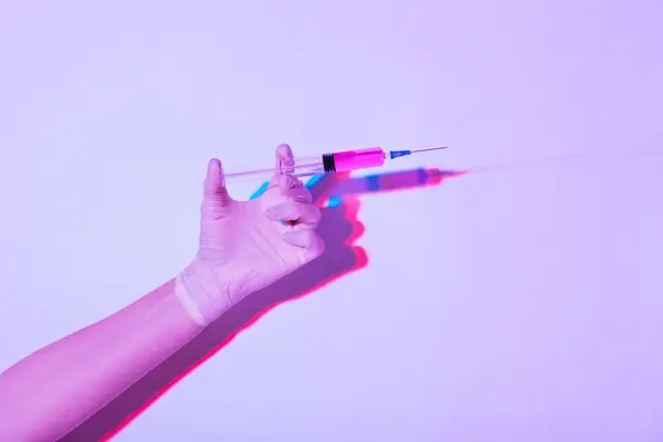 holding needle