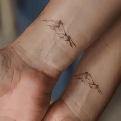 Best Friend Tattoos No Matter Where