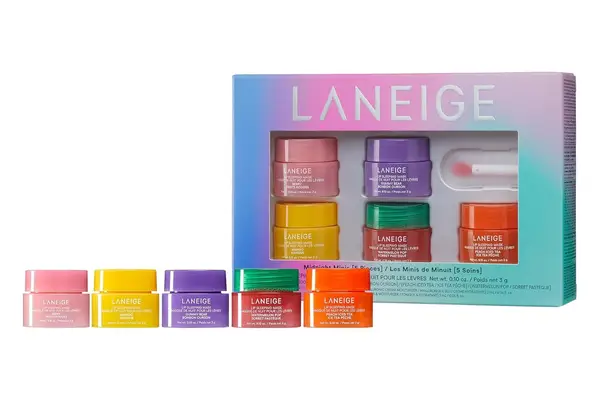 LANEIGE Lip Sleeping Mask: Nourish, Hydrate, Vitamin C, Murumuru & Shea Butter, Antioxidants, Flaky, Dry Lips
