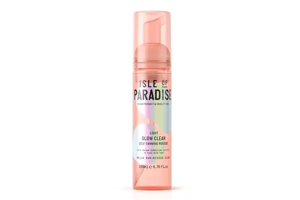Isle of Paradise Glow Clear Self Tanning Mousse