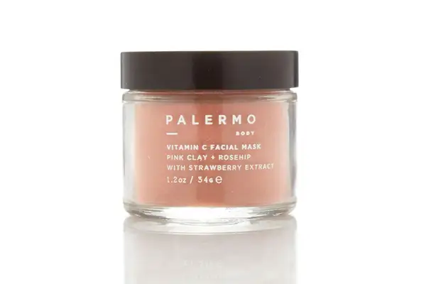 Palermo All Natural Vitamin C Facial Mask Pink Clay + Rosehip