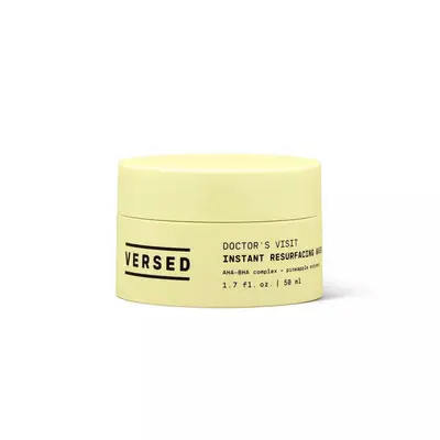 Versed mask on white background