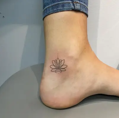 lotus flower tattoo
