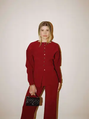 Photo of silver heart-shaped earrings 