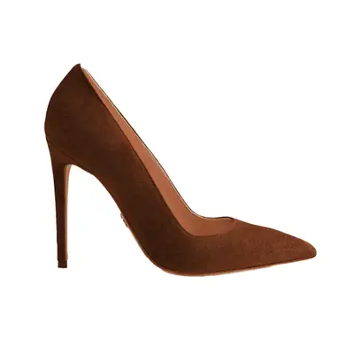 Brother Vellies Nude Pump in Nina chocolate brown