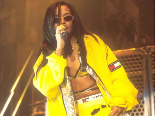 Aaliyah at The Forum in 1997.