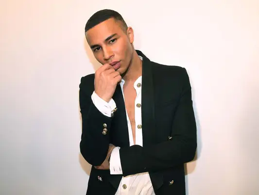 Olivier Rousteing in Paris in 2018.