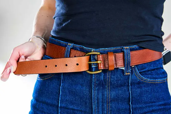 Madewell Medium Perfect Leather Belt