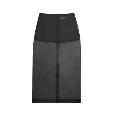 black sheer skirt from The Frankie Shop