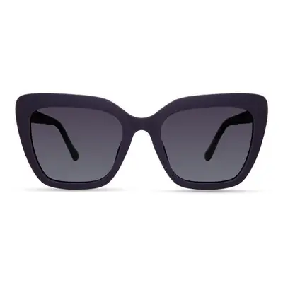 black oversized sunglasses