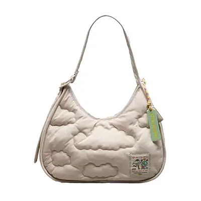 Coachtopia Loop Ergo Bag with cloud quilting in cream
