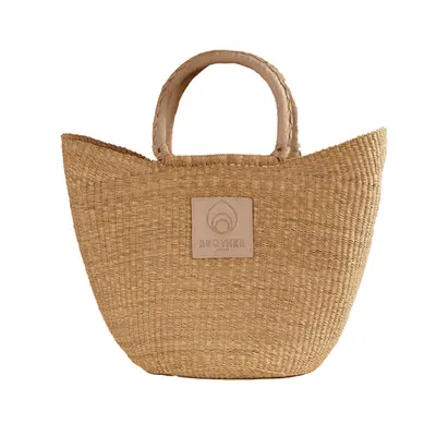 Re Ona Linen Oversized Shirt in white on model