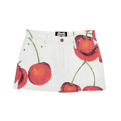 Reformation Billy Short in horizon pinstripe