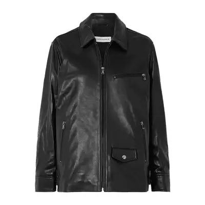 Lucky Brand Barn Jacket in brown on model