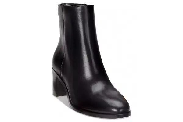 Ralph Lauren Cassie Burnished Leather Bootie
