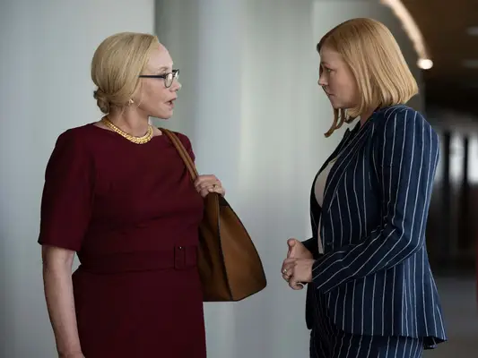 J. Smith-Cameron and Sarah Snook on Succession