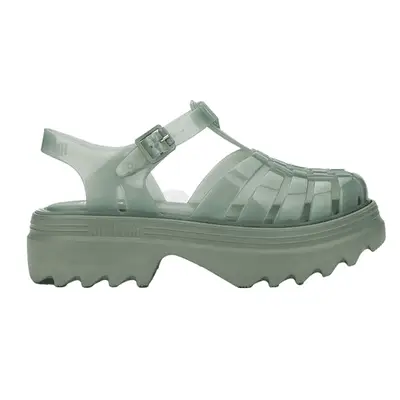 Melissa Possession Platform II jelly sandals in green