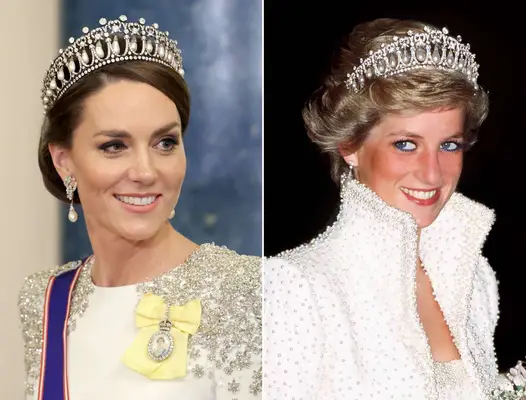 Kate Middleton and Princess Diana