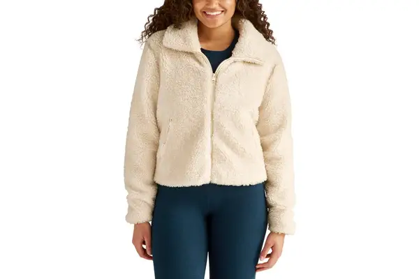 Amazon Beyond Yoga Moto Sherpa Jacket