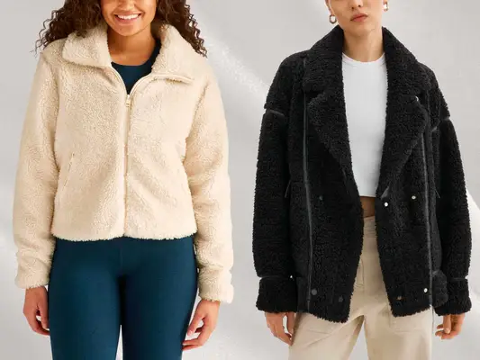 Les 16 meilleures vestes sherpa pour le confort oh-si-cozy