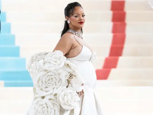 Rihanna at the 2023 Met Gala