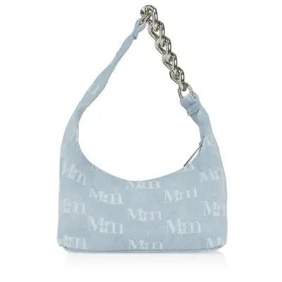 Max + Min Randi Hobo Bag in light denim