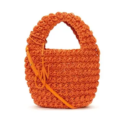 orange JW Anderson popcorn tote bag