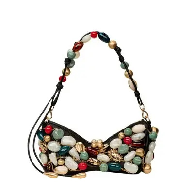 beaded black Cult Gaia handbag