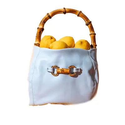 Patricia Green Collection Charlotte Bamboo Top Handle Bag