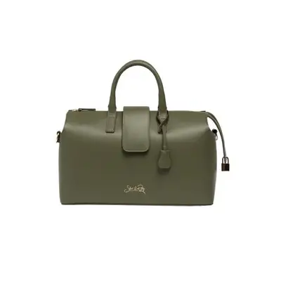 dark green Silver and Riley bag