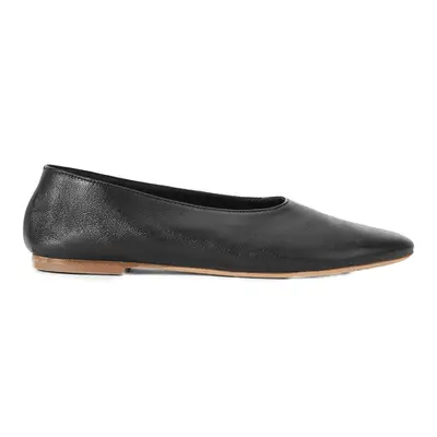 Staud Alba Ballet Flat in black