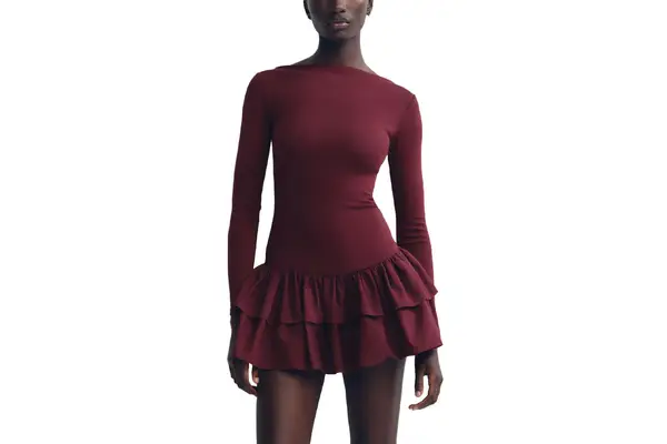 Zara Short Ruffled Dress