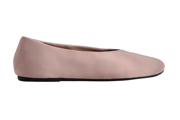 Zara Satin Ballet Flats