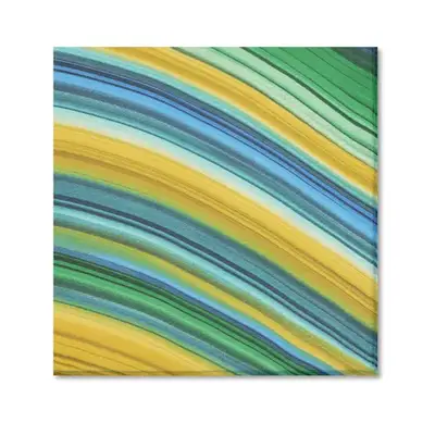 Autumn Adeigbo Luna Scarf in blue, green, and yellow