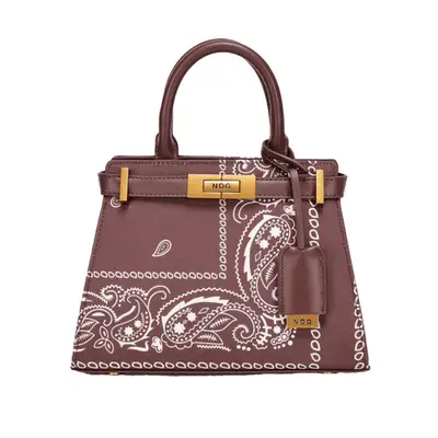 Model wearing a white ruffle mini skirt 