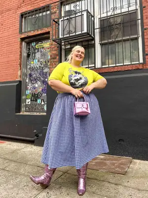 Brother Vellies My Body My Choice Doodle Cowboy Boot in black