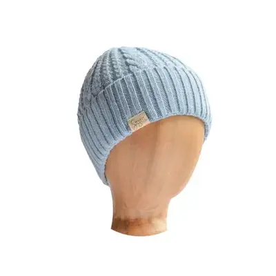 Swurly Cable Knit Silk Lined Hat