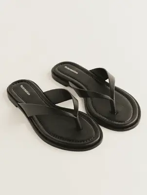 A photo of Reformation sandals