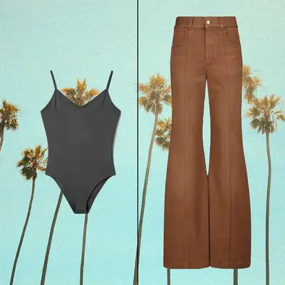 Agolde Mila Vintage High Rise Short in light wash denim