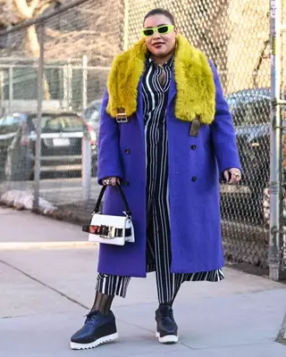 Loci x Nicki Minaj Press Play Sneakers in fuchsia and navy